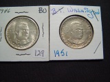 Two BU Booker T. Washington Halves: 1946 & 1951