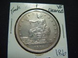 1878-S Trade Dollar   VF, cleaned