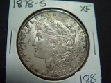1878-S Morgan Dollar   XF