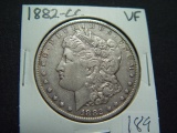 1882-CC Morgan Dollar   VF