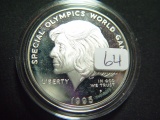 1995 Proof Special Olympics Silver Dollar