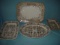 (4) T & R Boote Ironstone Platters 17