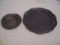 2 Pewter Plates T.S.L. & Daalderop 5.5