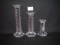 3 Piece Waterford Marquis Crystal Candle Holders