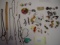 Job Lot of Costume Jewelry, Necklaces, bracelets, earrings, pins & others