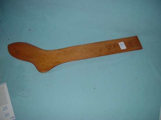 23 1/2" Wooden Sock Stretcher