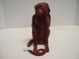 Contemporary Cast Iron Monkey Door Stop