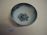 Early Transfer Waste Bowl w/incised mark K & G Luneville