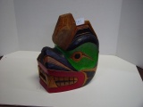Hand Carved Wooden Mask 12