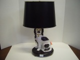 Nice Staffordshire Dog Lamp