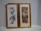 2 Oriental Signed Prints