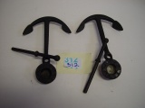 Miniature Iron Anchors-Candleholders 7