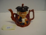 Staffordshire Toby Teapot w/Lid  5