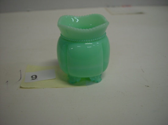 Custard Glass Toothpick Holder