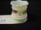 Custard Glass Toothpick Holder