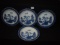 Blue Willow Plates, Made In England