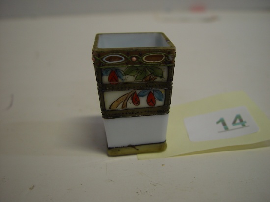 Hand Painted Nippon Toothpick Holder
