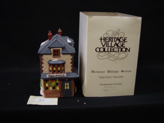 Dickens Village Series "Walpole Tailors"