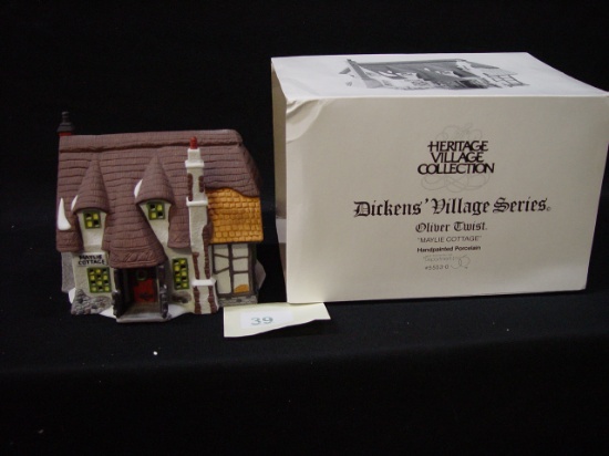 Dickens Village Series "Oliver Twist" Maylie Cottage