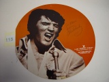 1972 Menu from the Las Vegas Hilton signed by Elvis Presley