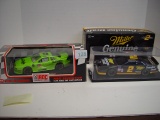 2 Race Cars, Rusty Wallace Miller Genuine Draft 1:24 scale &