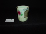 Custard Glass Toothpick Holder