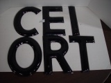 6 Metal Letters (CEIORT)