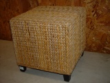 Wicker End Table 17 1/2” X 17/12’ X 17 1/2”