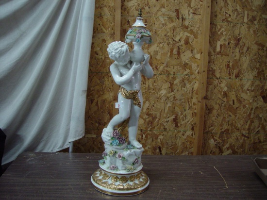 Tall Porcelain Figure