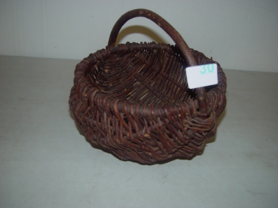 Early Basket, 9" Handle To Handle