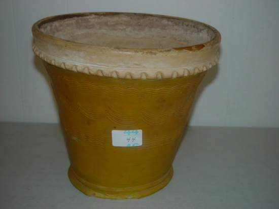 Red Ware Or White Water, Flower Pot