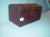 Wooden Trunk In Red, 8