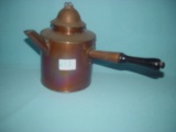 Dovetailed Long Handle Teapot, 8 1/2