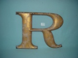 Aluminum Letter AR@, 13 1/2