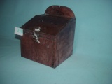 Copper Salt Box, 7 1/2