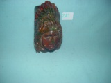 Plaster Indian Wall Hung Match Holder