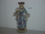 Hand Blown Venetian Glass Figure 9