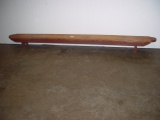 Prayer Bench in Red Paint, 69