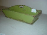 Knife Box In Green Paint  5