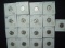 17 Silver BU Roosevelt Dimes- 1946 to 1954