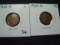 Pair of 1915-S Lincoln Cents:   Good & VG