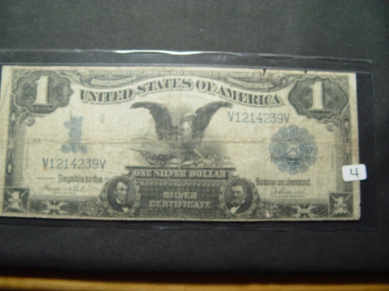 1899 $1 Black Eagle Silver Certificate