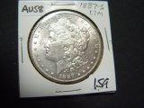 1887-S Morgan Dollar   AU++