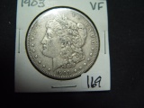 1903 Morgan Dollar   VF