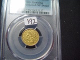 1842 $2.5 Gold Liberty- PCGS Genuine, Mount Removed   XF Detail   Better Date