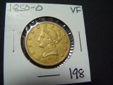 1850-O $10 Gold Liberty   VF