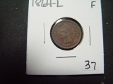 1864-L Indian Cent   Fine   KEY DATE