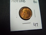 1909 VDB Lincoln Cent   BU