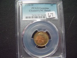 1934-D Lincoln Cent   PCGS Genuine- Unc. Details