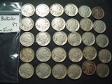 30- Teens Buffalo Nickels   Good to Fine Condition